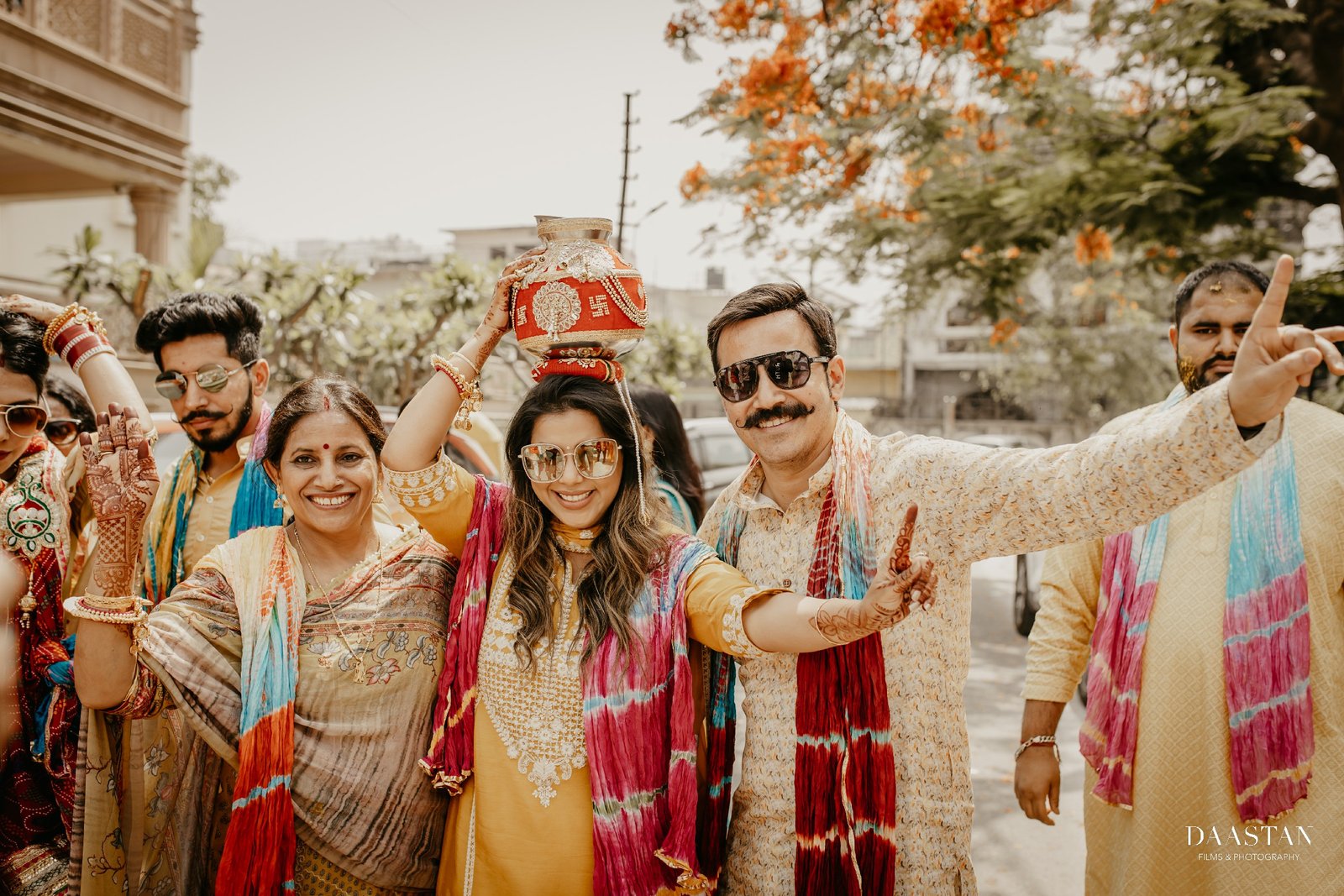 Baraat Procession Family Outdoor India