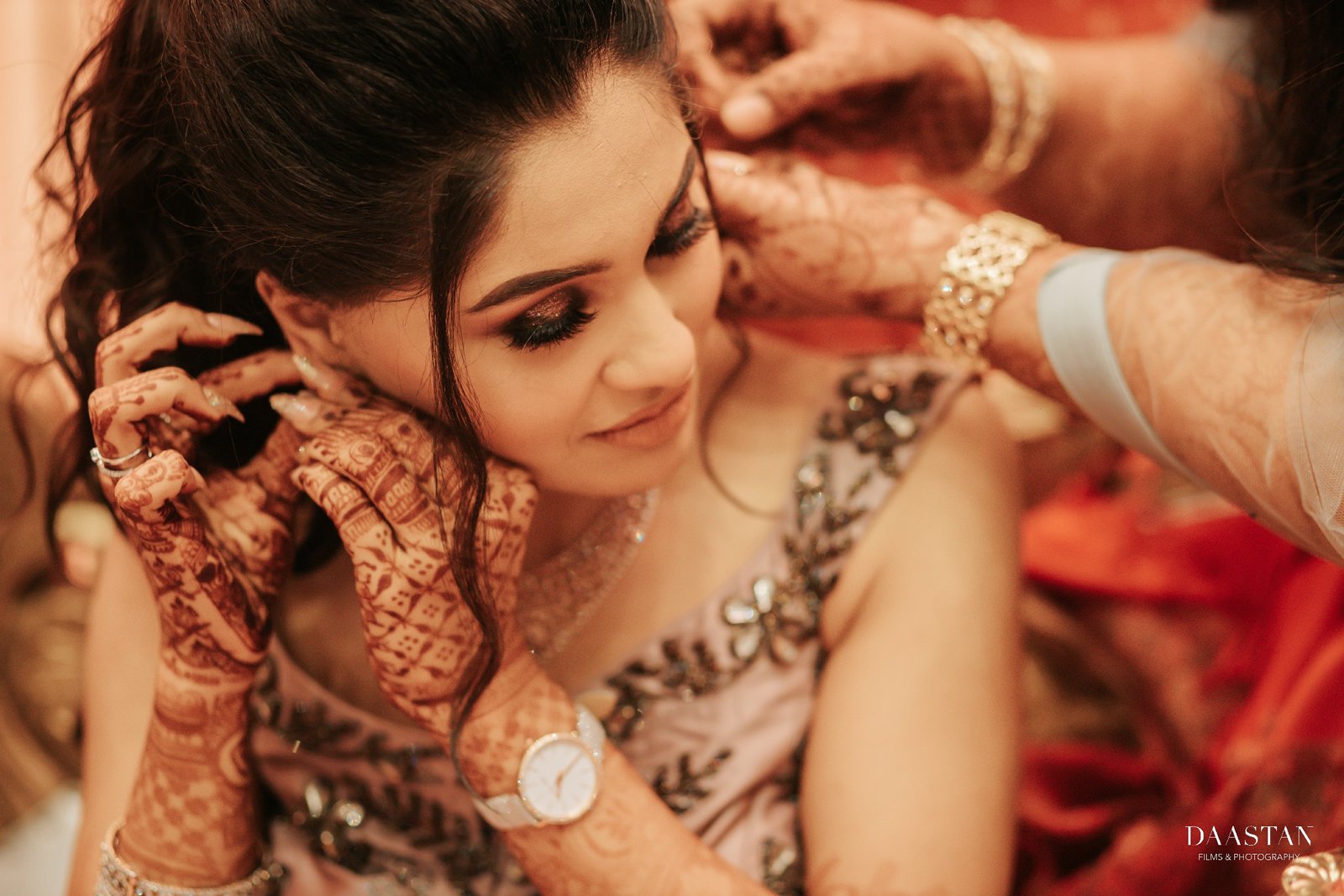 Bridal Mehndi Hands Closeup India