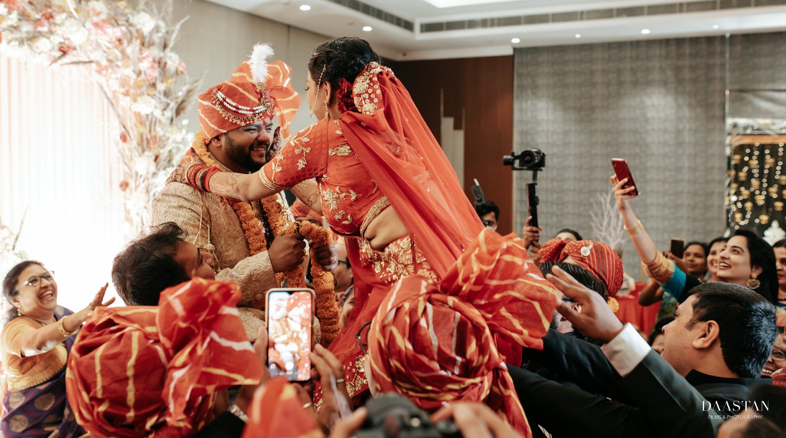 Bride Entry Reception Phoolon India