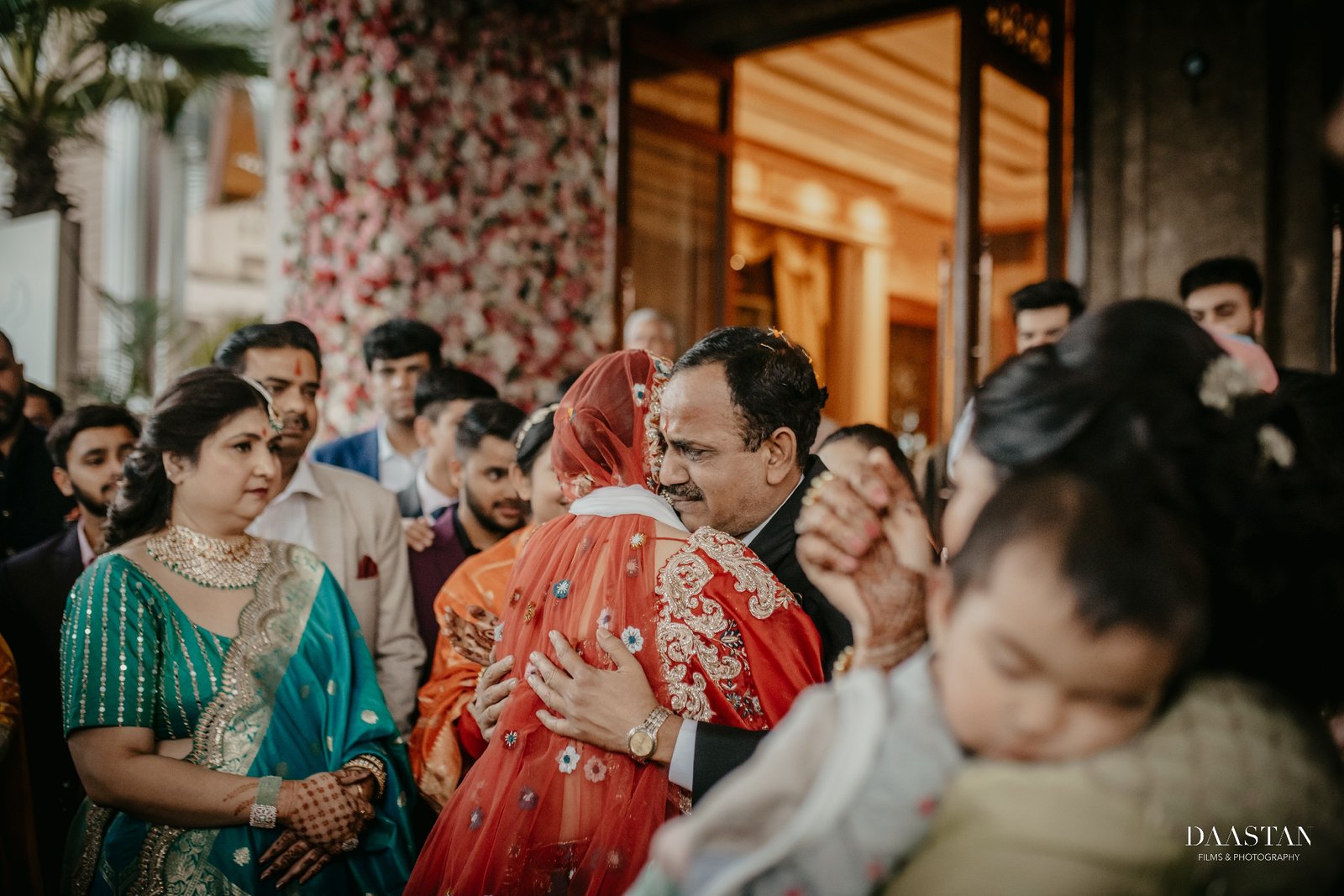 Bride Reception Family Candid India