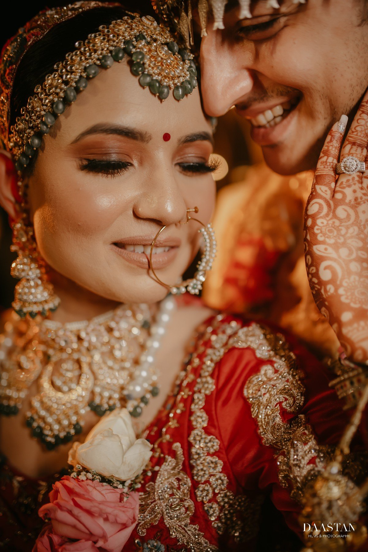 Couple Engagement Outdoor Portrait India