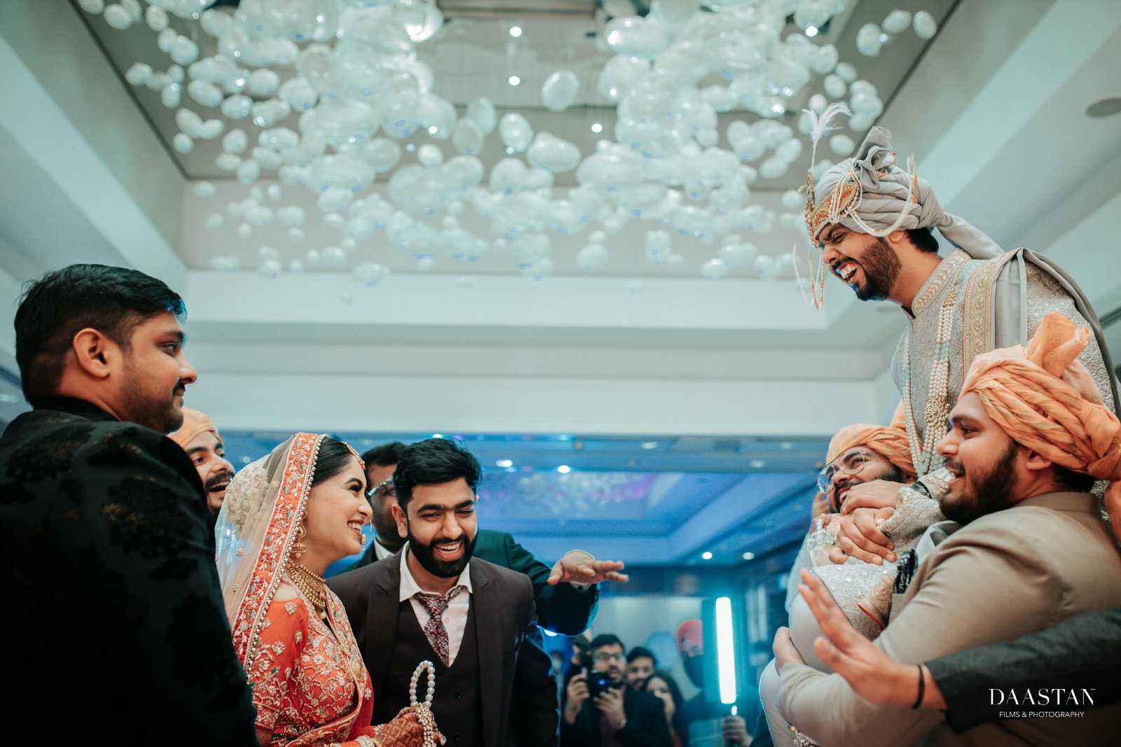 Couple Jaimala Garland Ceremony India