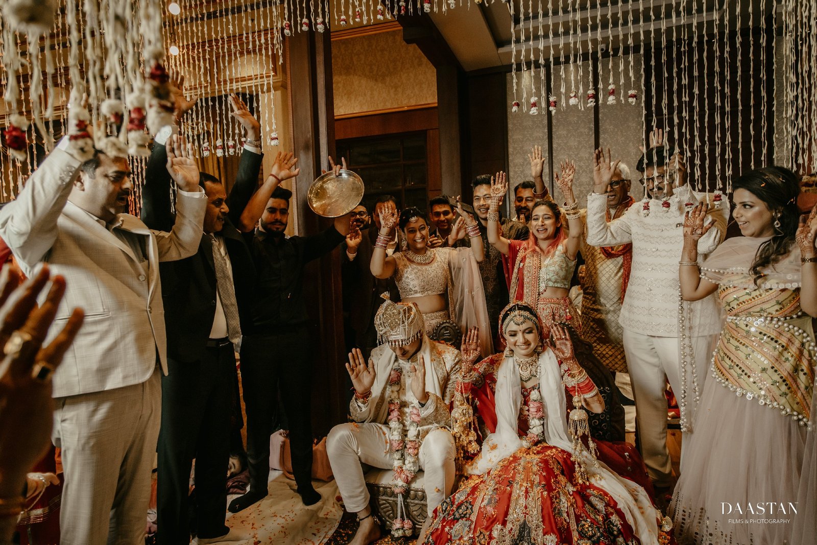 Couple Mandap Ceremony Candid India