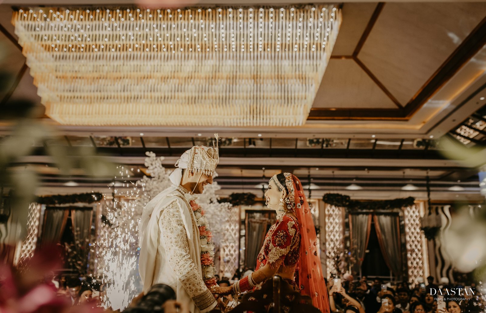 Couple Mandap Ceremony Grand India