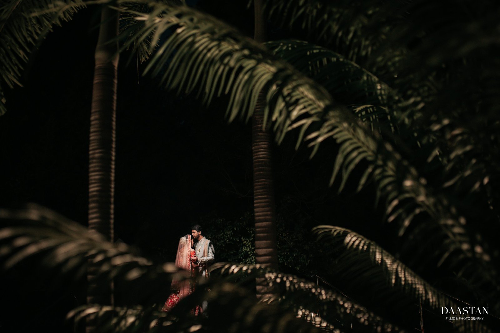 Couple Outdoor Garden Portrait India
