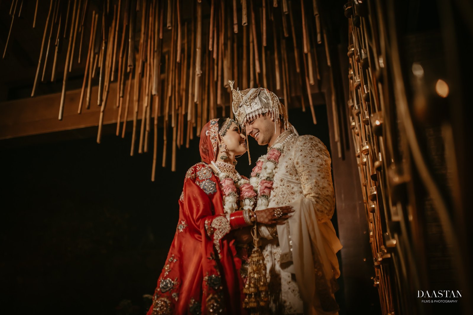 Couple Pheras Romantic Ceremony India