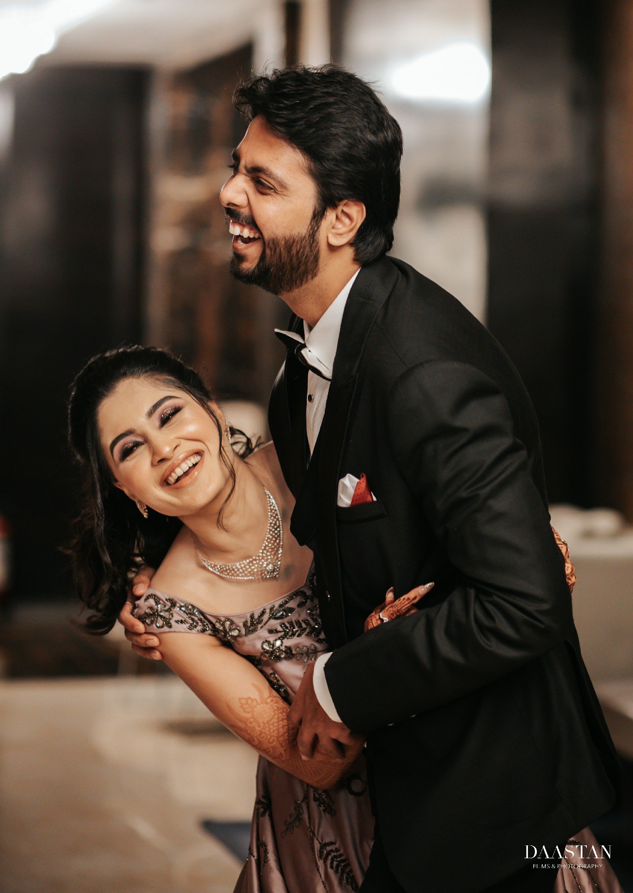 Couple Portrait Reception India