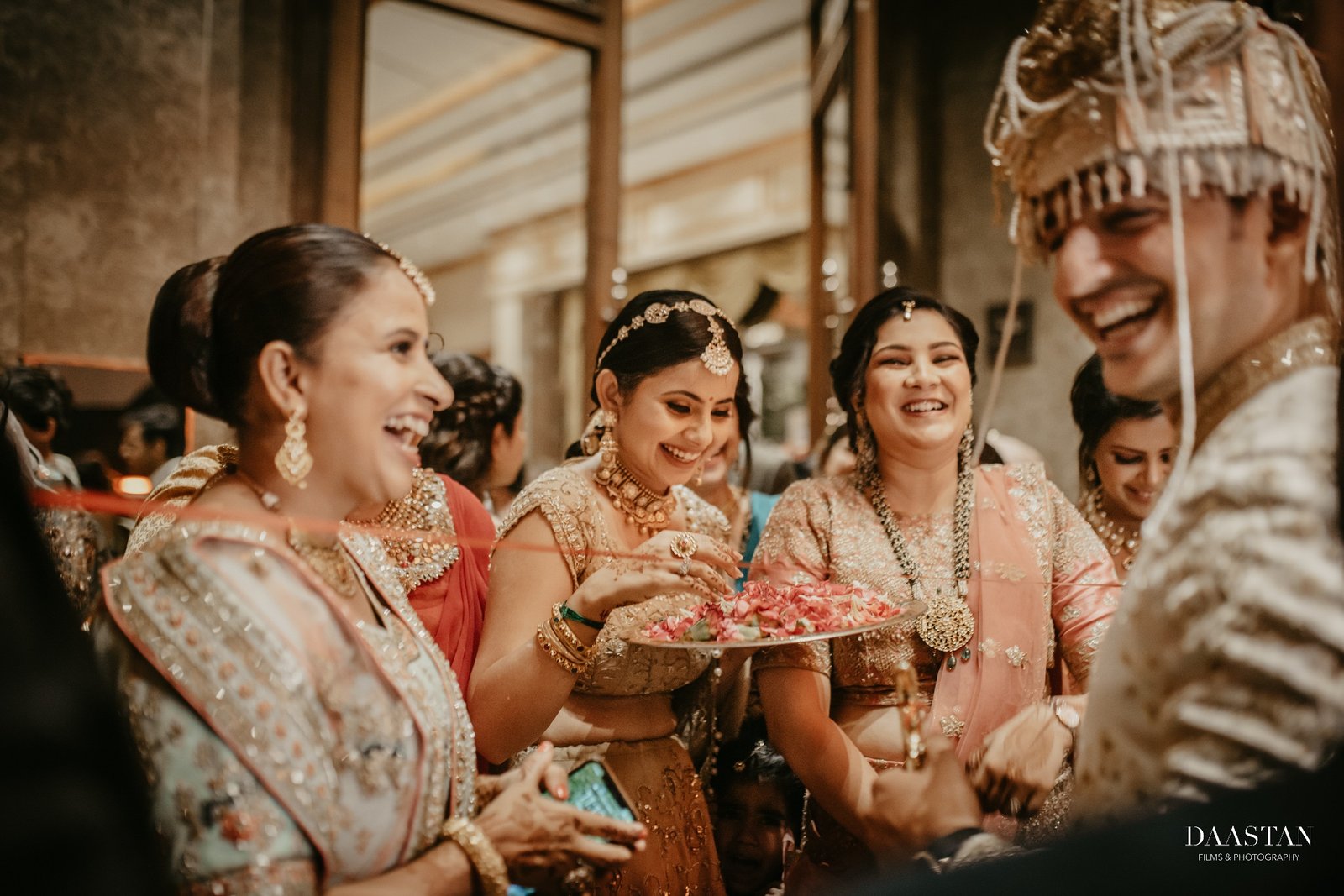 Couple Wedding Ritual Family India