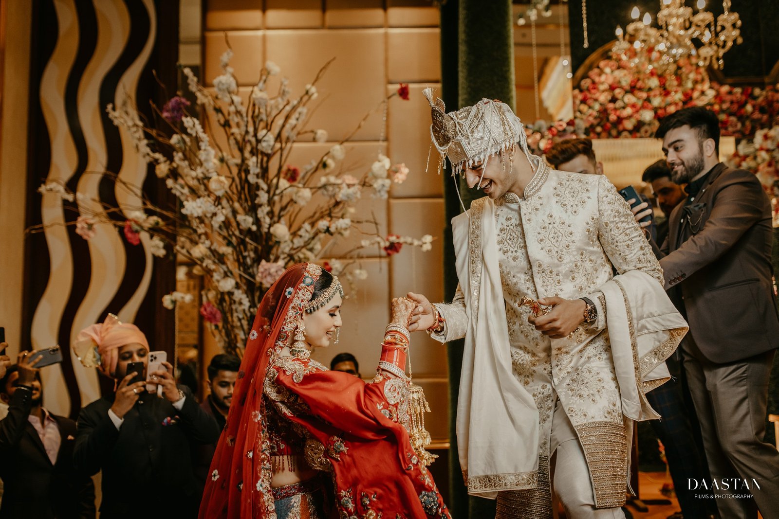 Couple Wedding Stage Ceremony India