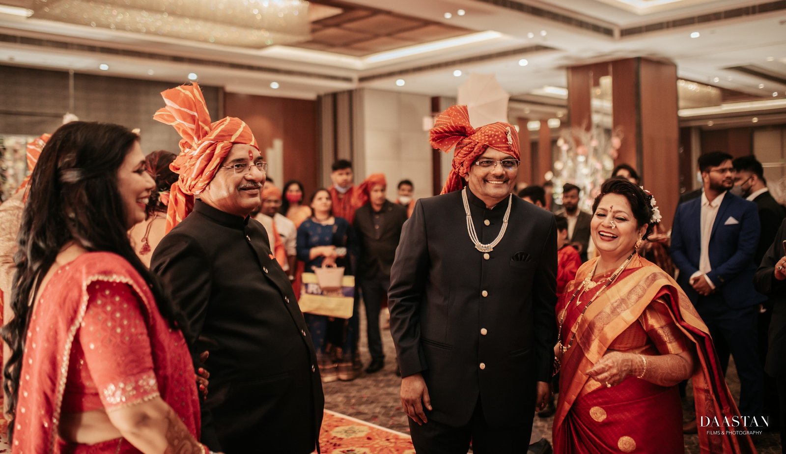 Family Reception Candid India