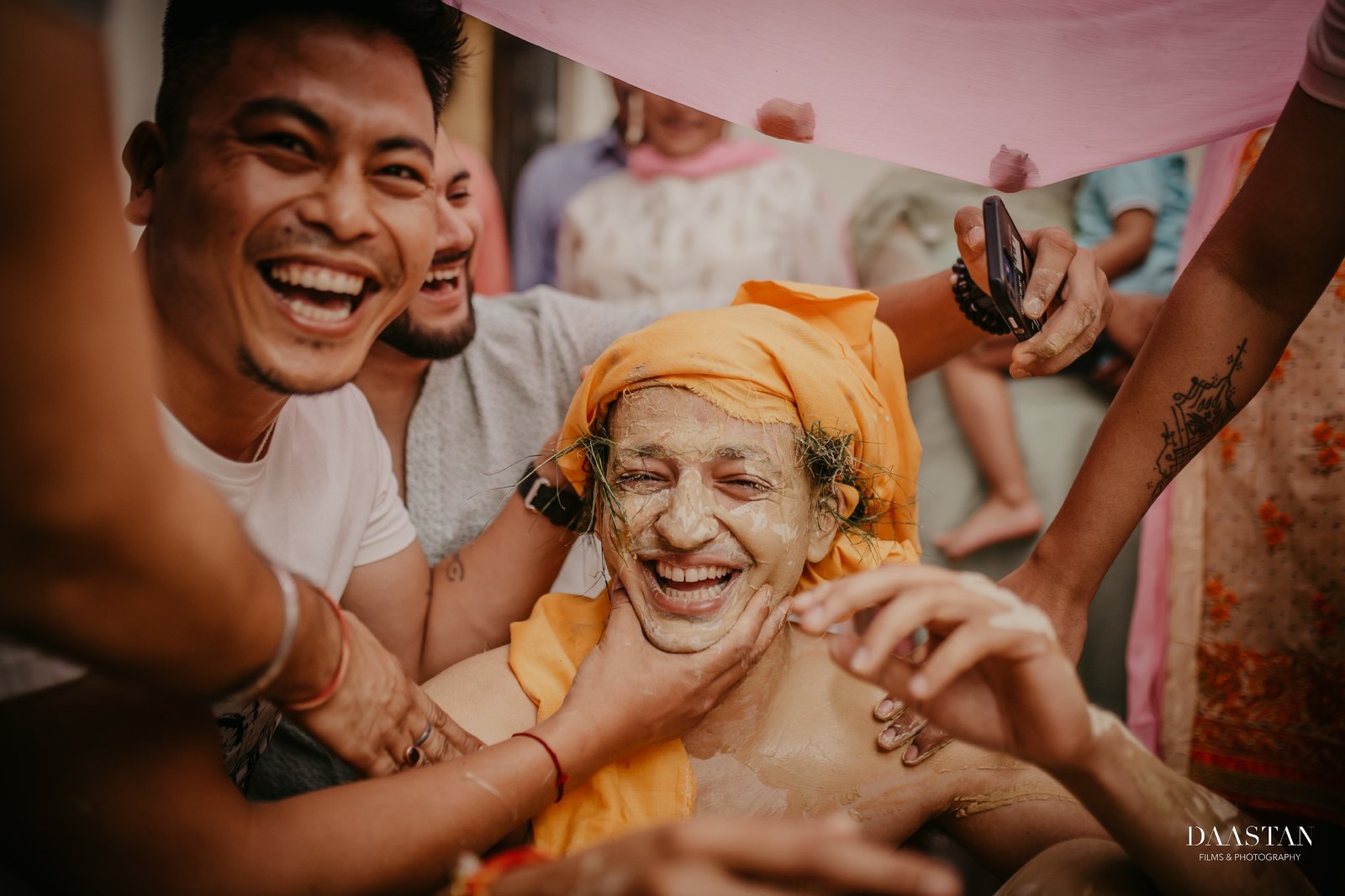 Family Wedding Celebration Candid India