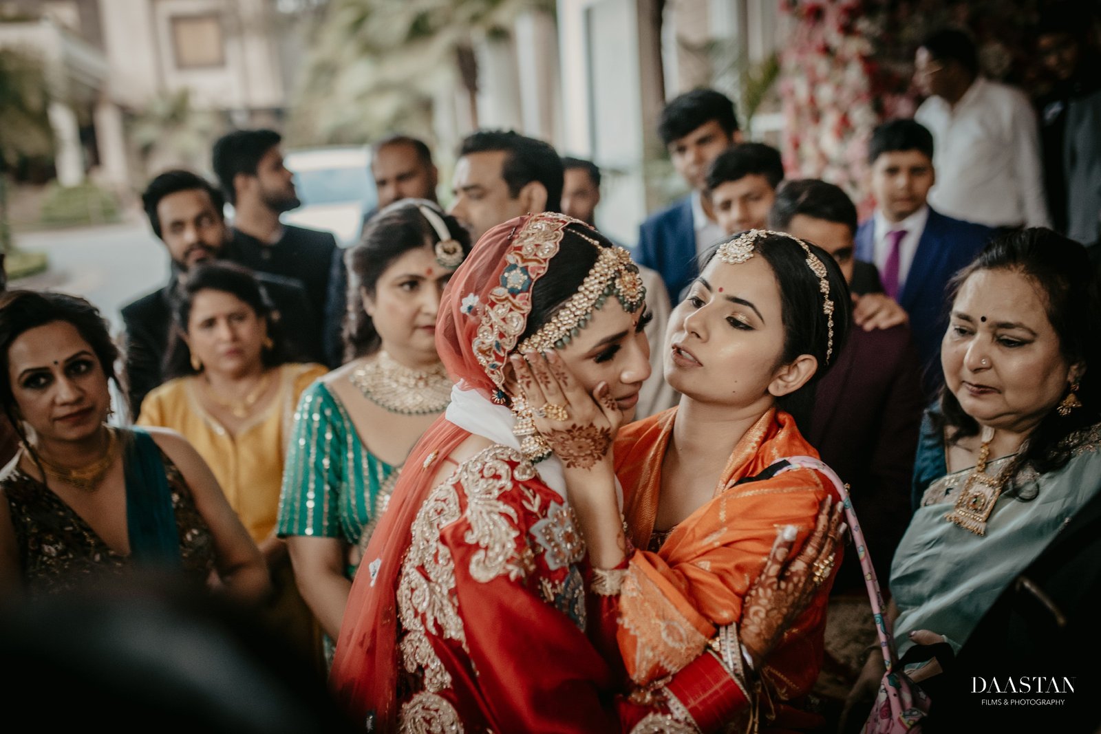 Family Wedding Reception Candid India