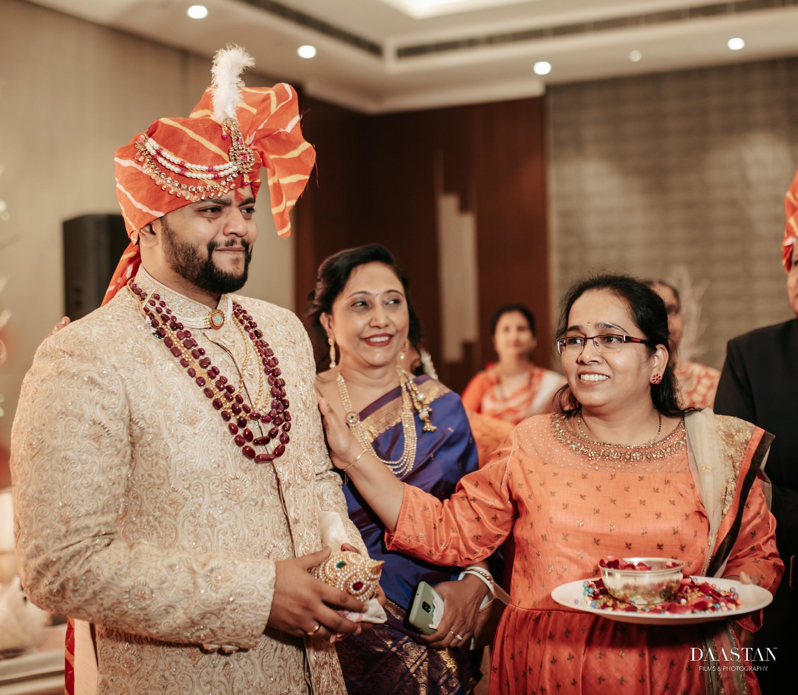 Groom Family Reception Candid India