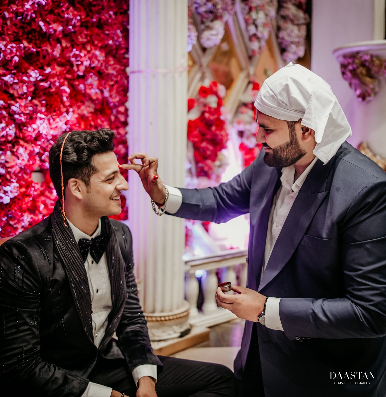 Groom Sehra Reception Portrait India