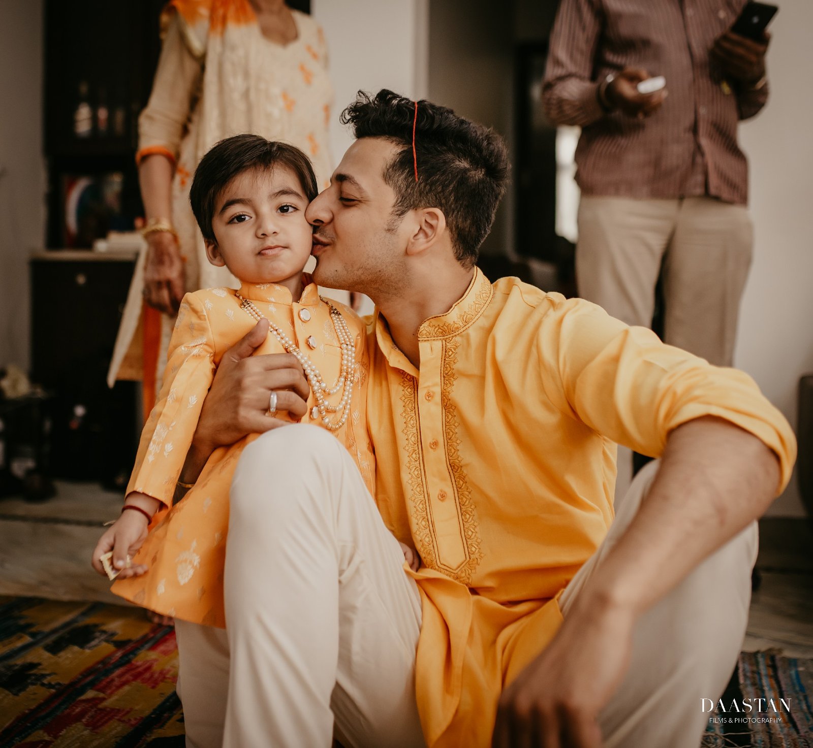 Groom Sitting Candid Pre Wedding India